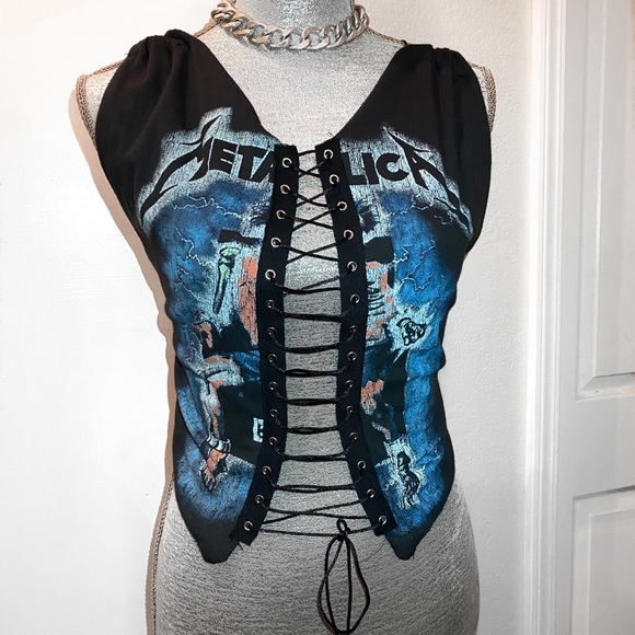 Metallica Corset Top - Picture 2 of 6